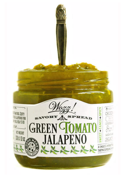 Cheddar and Soppressata with Green Tomato Jalapeno Pepper Jelly