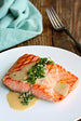 Grilled Salmon with Japanese Sesame Miso Sauce