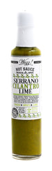 Serrano Cilantro Lime Hot Sauce | Wozz! Kitchen Creations