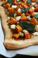 Butternut Squash, Triple Ale Onion Spread, Goats Cheese Pizza