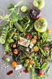 Garden Salad with Spiced Beet Vinegar | Wozz! Kitchen Creations