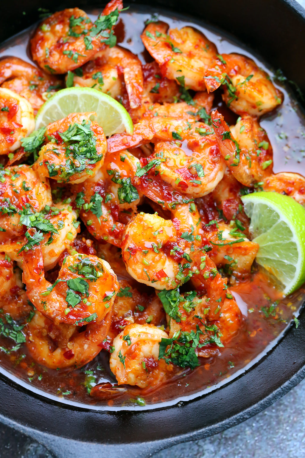 Honey Garlic Sambal Shrimp Recipe