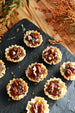 Mini Tarts with Goats Cheese and Onion Jam 