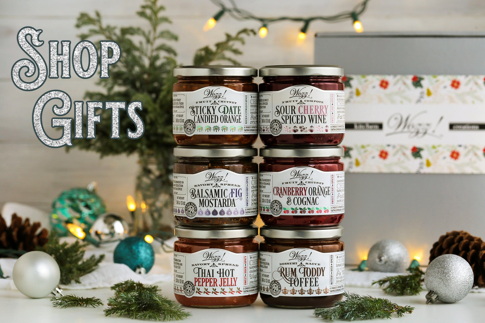 Spreads for Holiday Entertaining Gourmet Gift Set | Gourmet Gifts | Wozz! Kitchen Creations