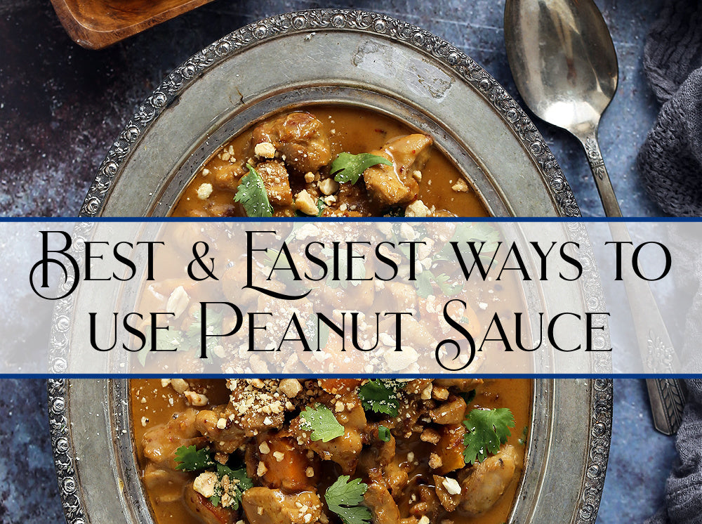 Best Ways To Use Peanut Sauce | Wozz Kitchen Creations