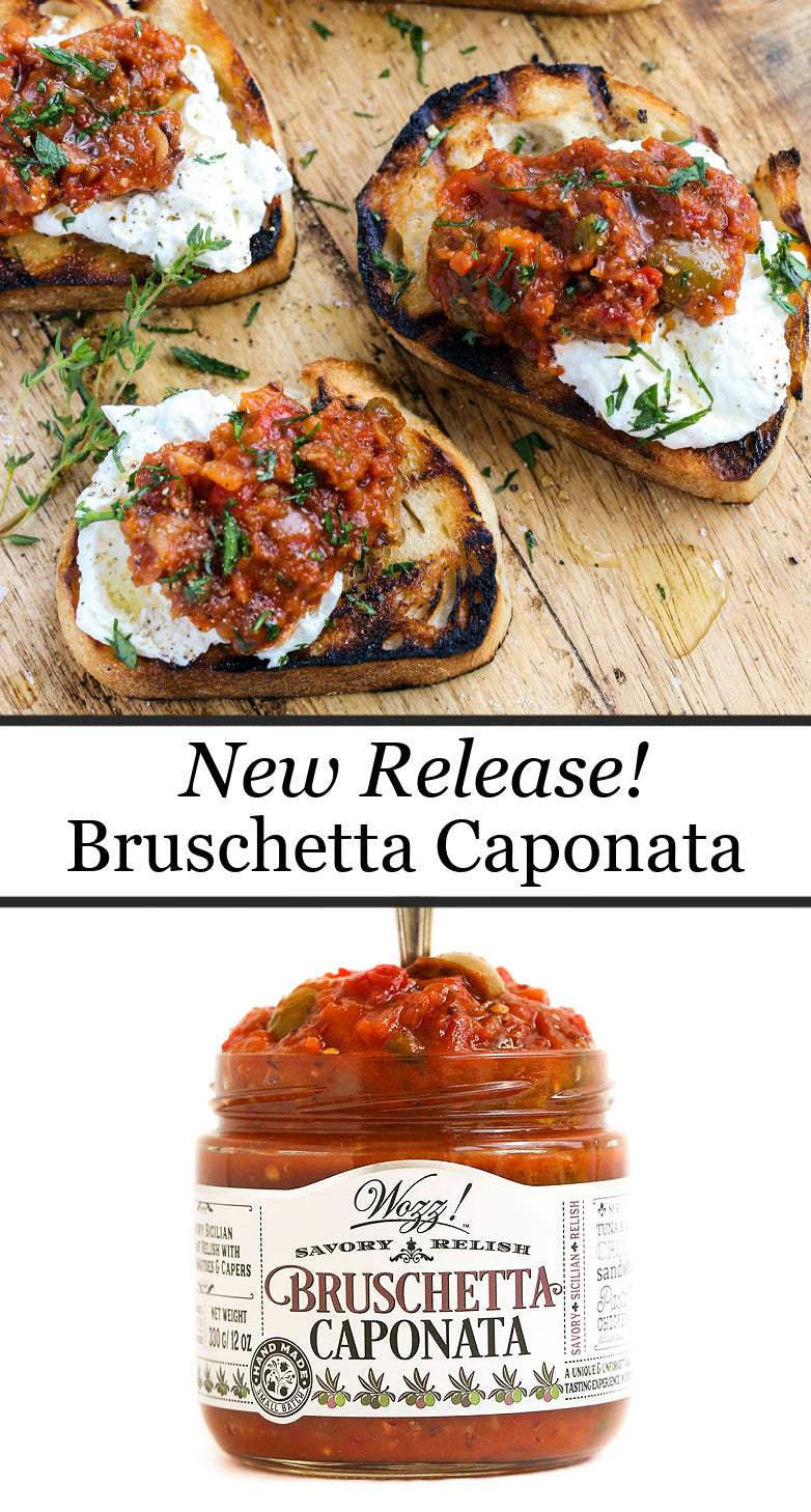 Bruschetta Caponata Relish and Condiment | Eggplant Relish 