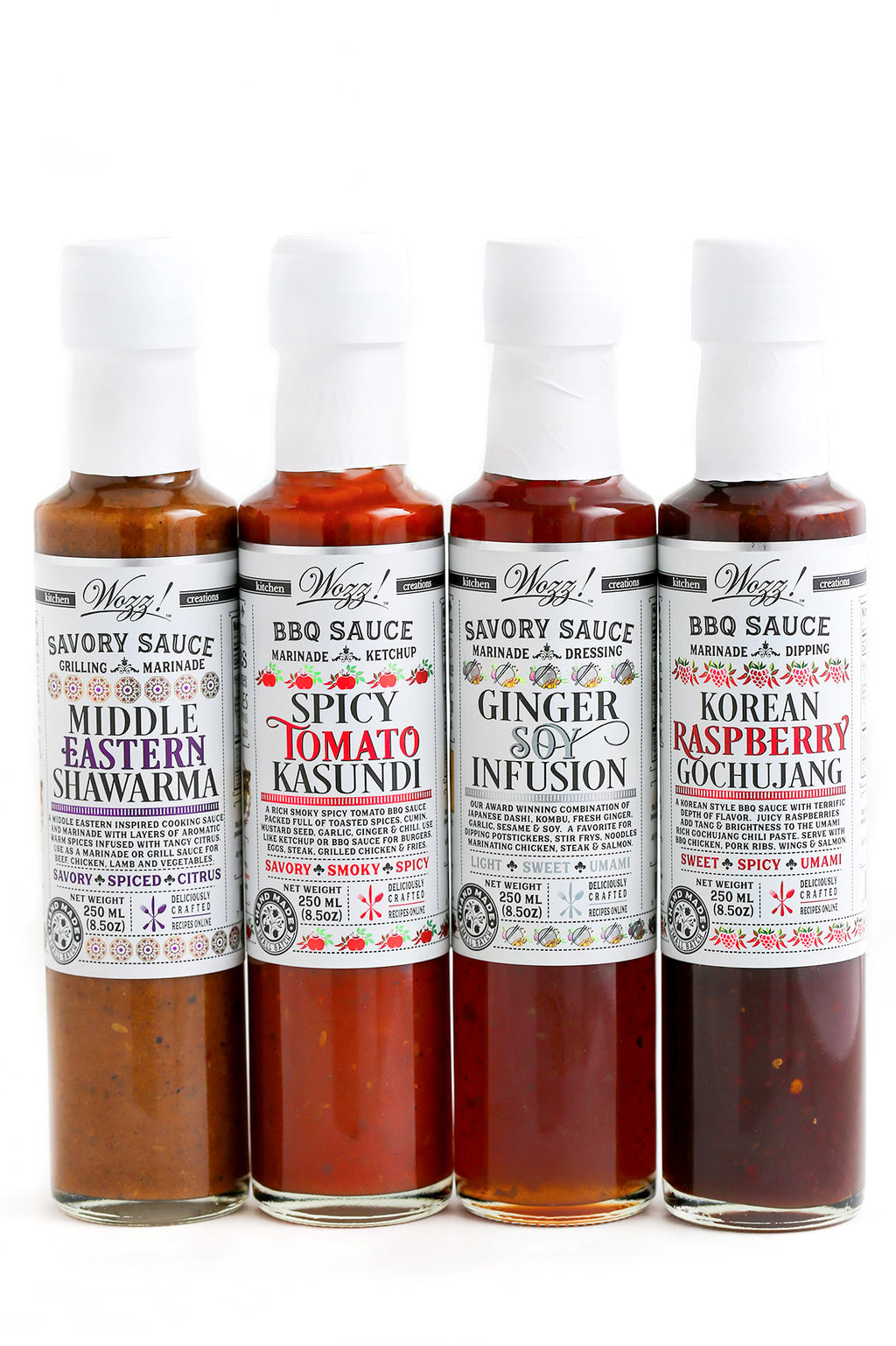 Grilling Marinades and Sauces Set | Wozz! Kitchen Creations