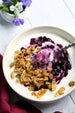 Yogurt Granola Bowl with Wild Blueberry Compote