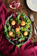 Goats Cheese Salad with Cranberry Vinegar