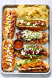 Fancy Hot Dog Condiments and Toppings