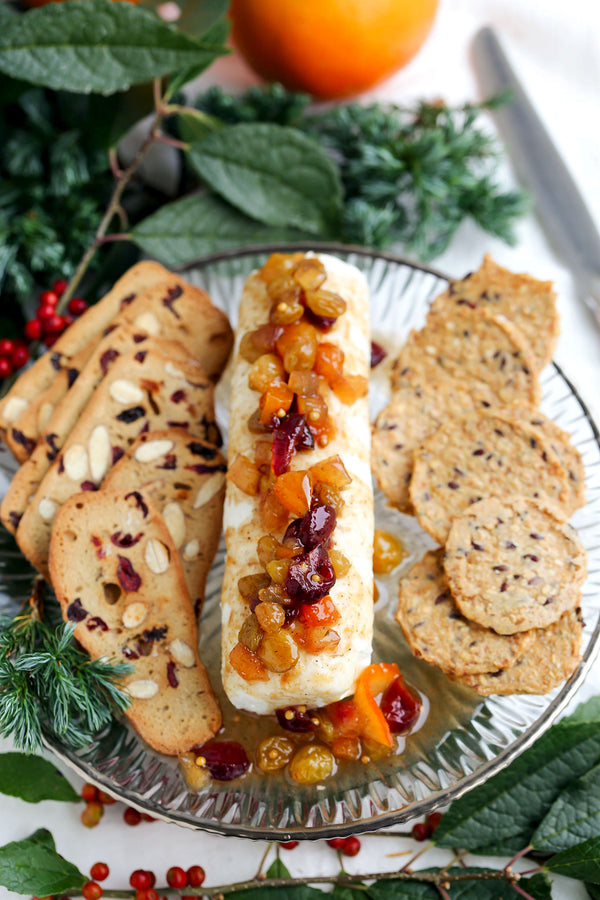 Goats Cheese with Dried Fruit Chutney