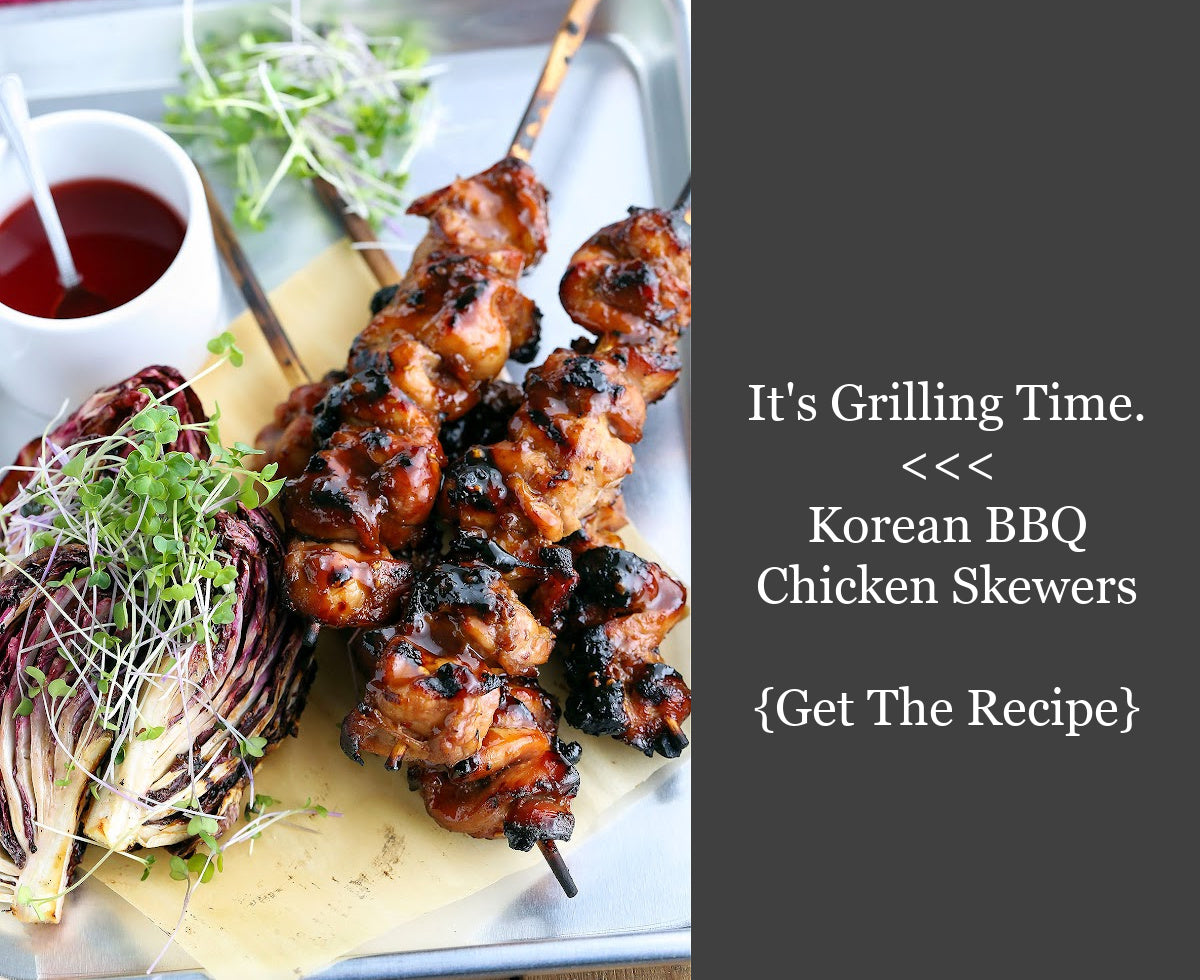 Korean BBQ Chicken with Korean BBQ Sauce