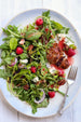 Pecan Crusted Chicken Salad with Raspberry Vinegar Dressing
