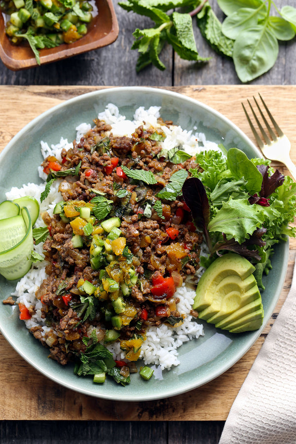 Pineapple Beef Bowls