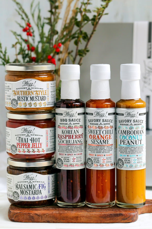 Best Sellers Sauces, Marinades and Spreads Gift Set