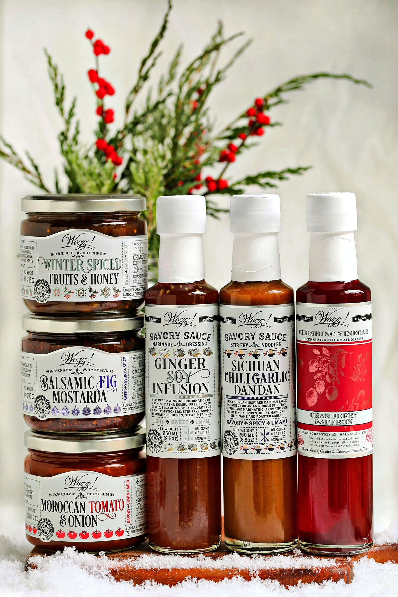 Condiments Whizz Winter Favorites Sauces, Condiments and Spreads Set | Wozz Kitchen ...