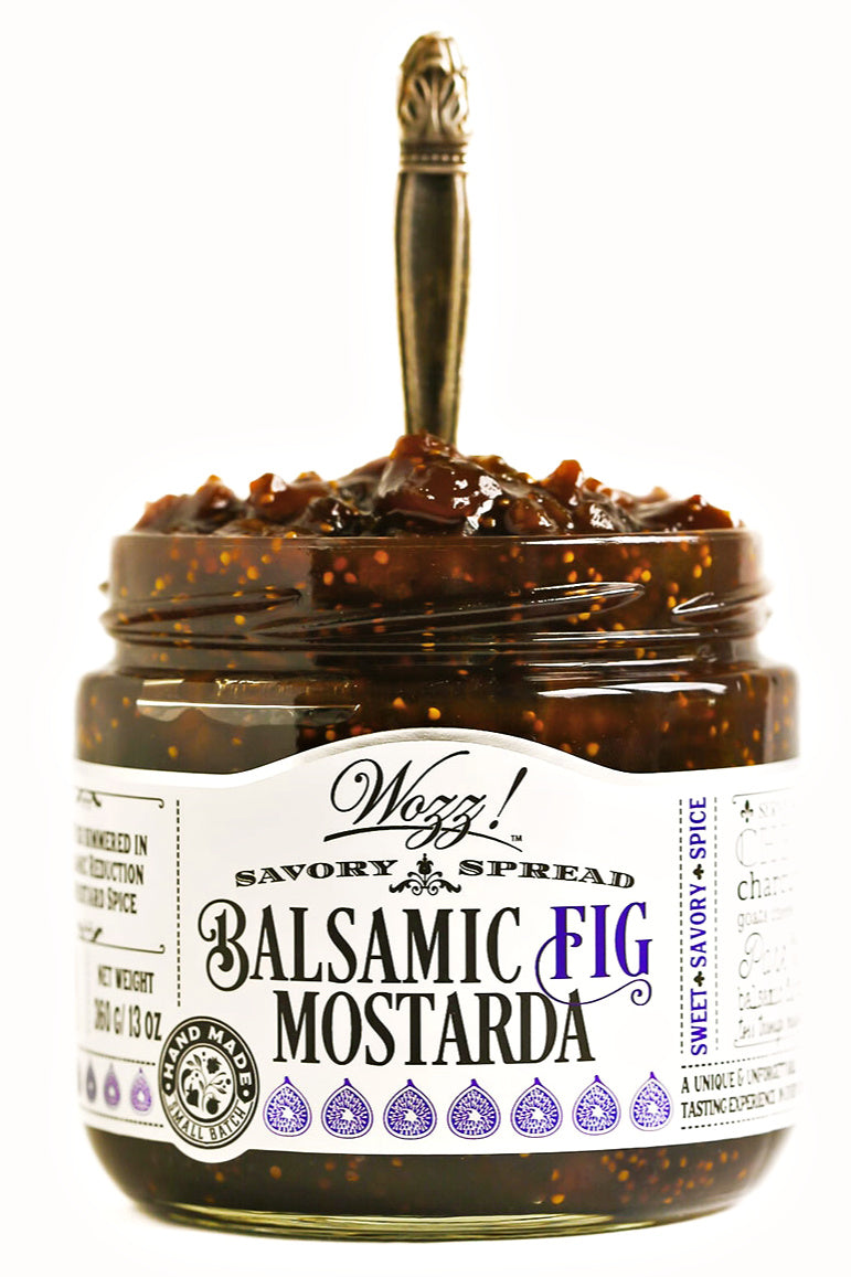 Balsamic Fig Mostarda Spread | Wozz Kitchen Creations