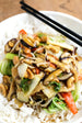 Chinese Chicken Chop Suey with Ginger Soy Sauce