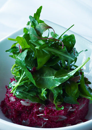 Beet Couscous Salad with Fig & Walnut by Wozz! Kitchen Creations