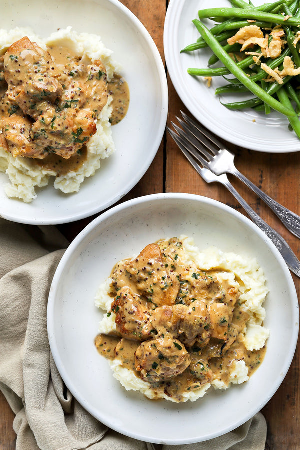 Creamy Mustard Chicken 