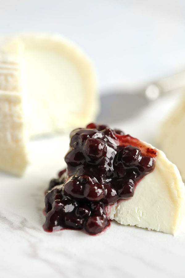 Goats Cheese and Blueberry Jam