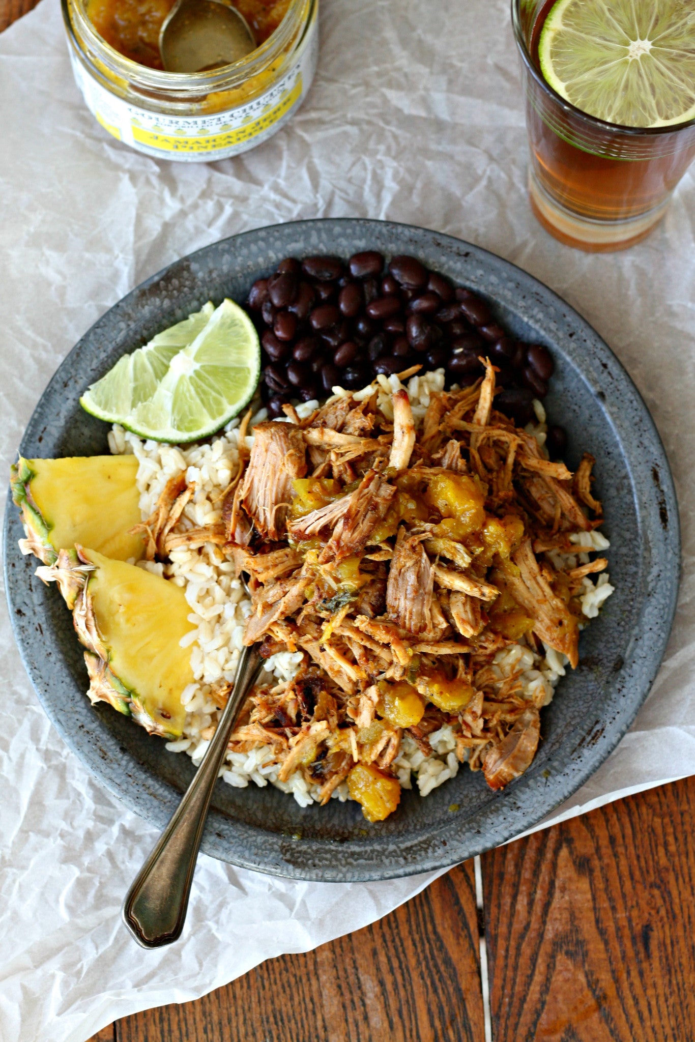 Jamaican Jerk Pineapple Crock Pot Pulled Pork Wozz Kitchen Creations