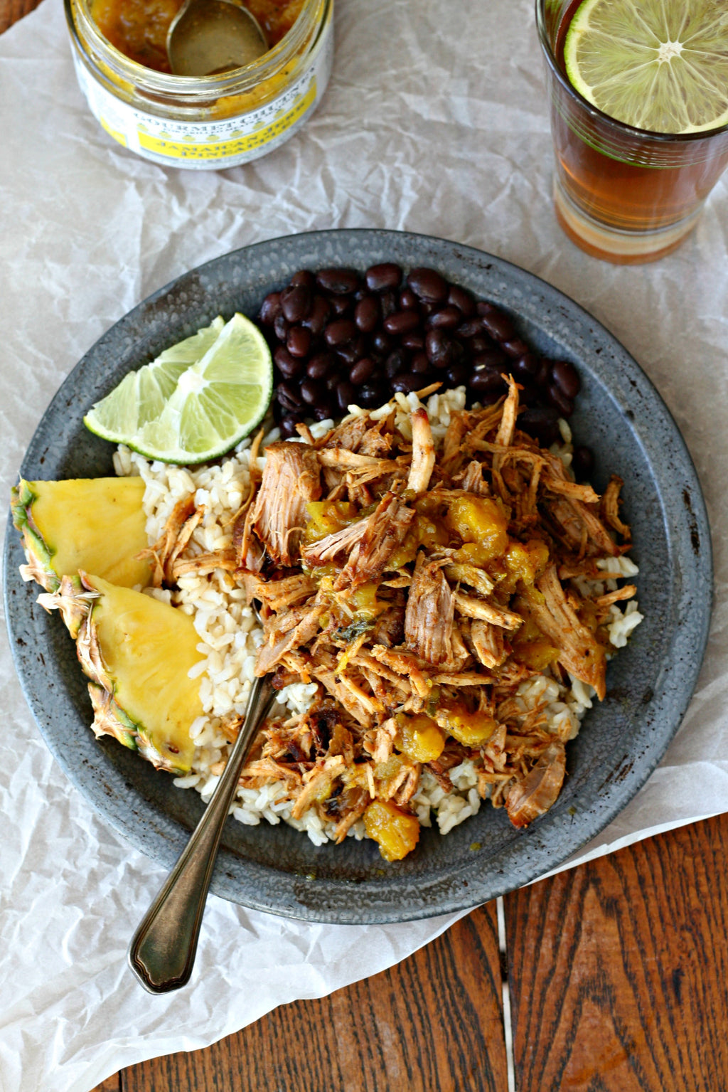 Jamaican Jerk Pineapple Pulled Pork Recipe