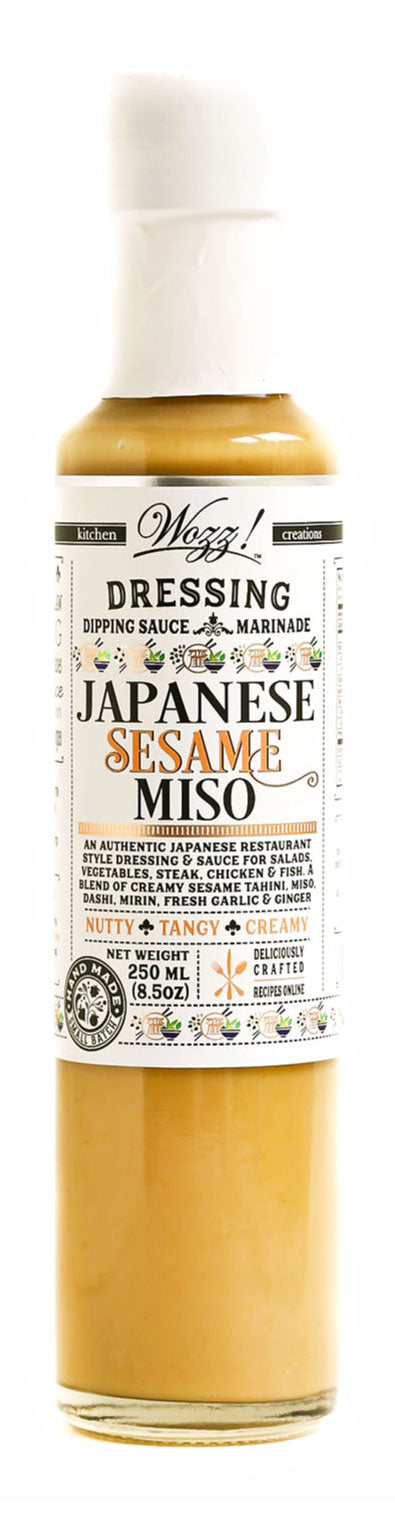 Japanese Sesame Miso Dressing and Sauce
