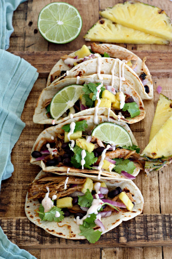 Jerk Pineapple Pulled Pork Tacos Wozz Kitchen Creations