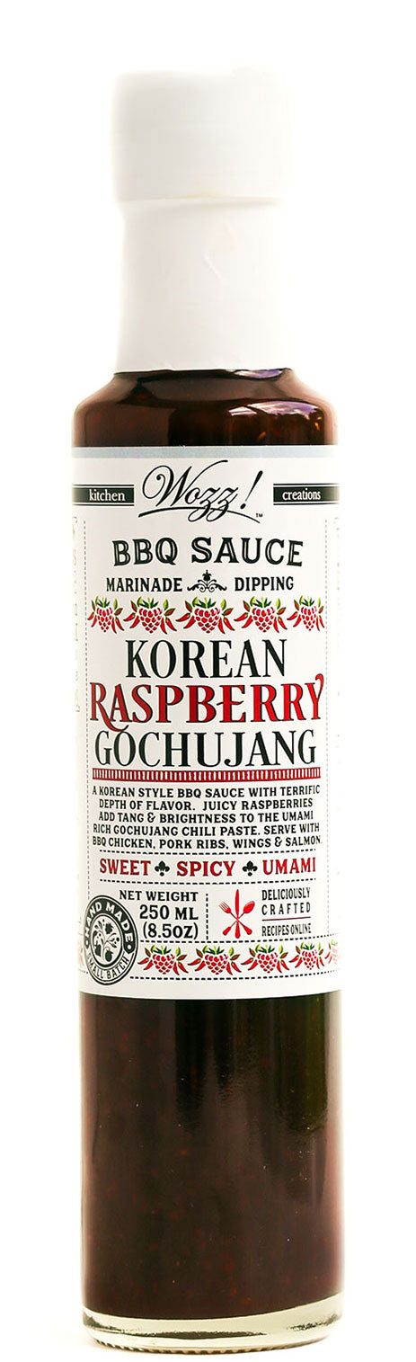 Korean Raspberry Gochujang BBQ Sauce