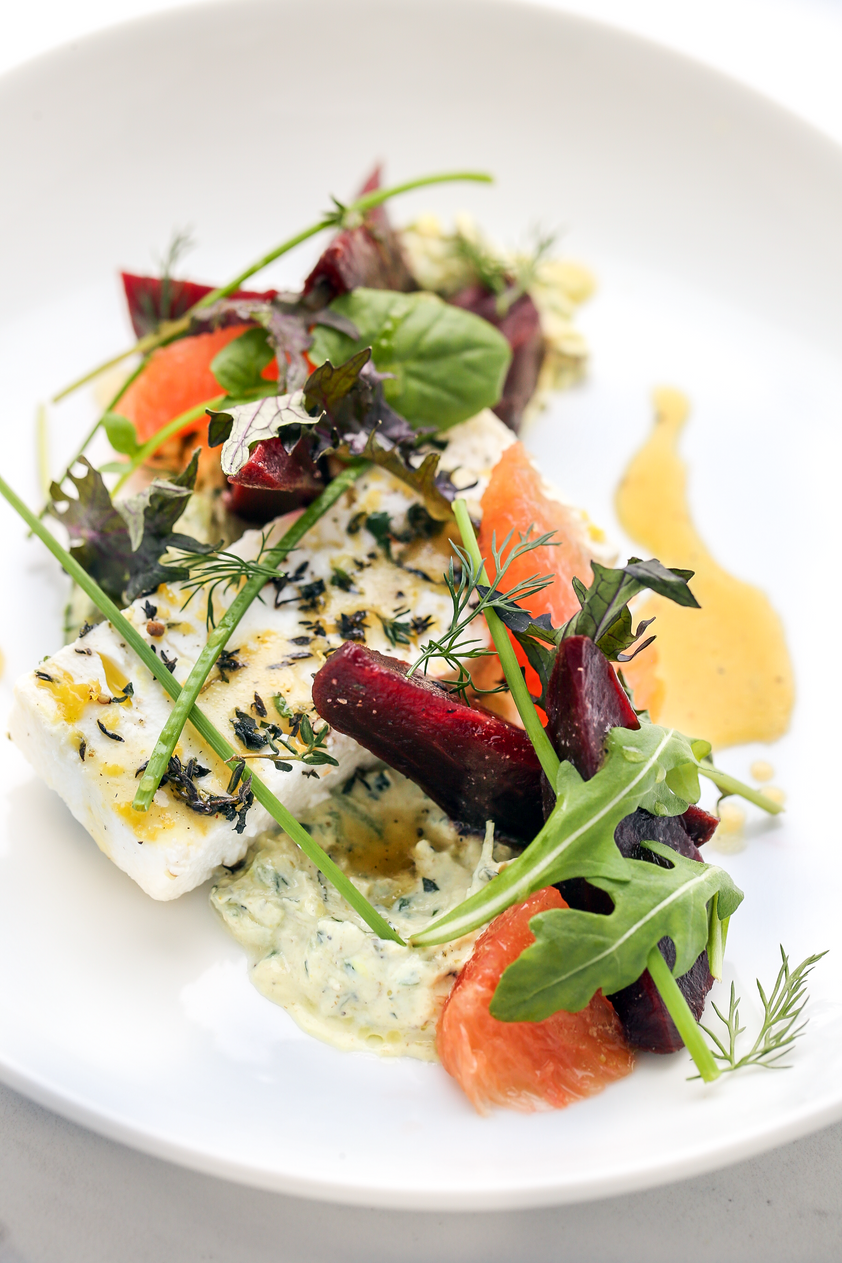 Marinated Feta and Beet Salad with Grapefruit Honey Vinaigrette Wozz! Kitchen Creations