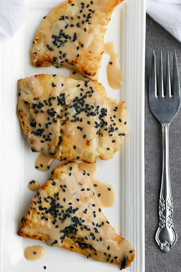 Broiled Cod with Japanese Sesame Miso Sauce | Wozz! Kitchen Creations