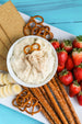 White Chocolate Banana Bread Dessert Spread