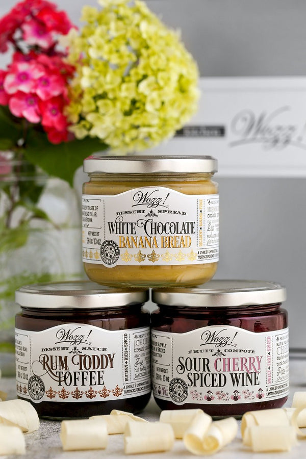 Dessert Sauces Gift Set | Dessert Sauces | Dessert Spreads | Sweets Gift