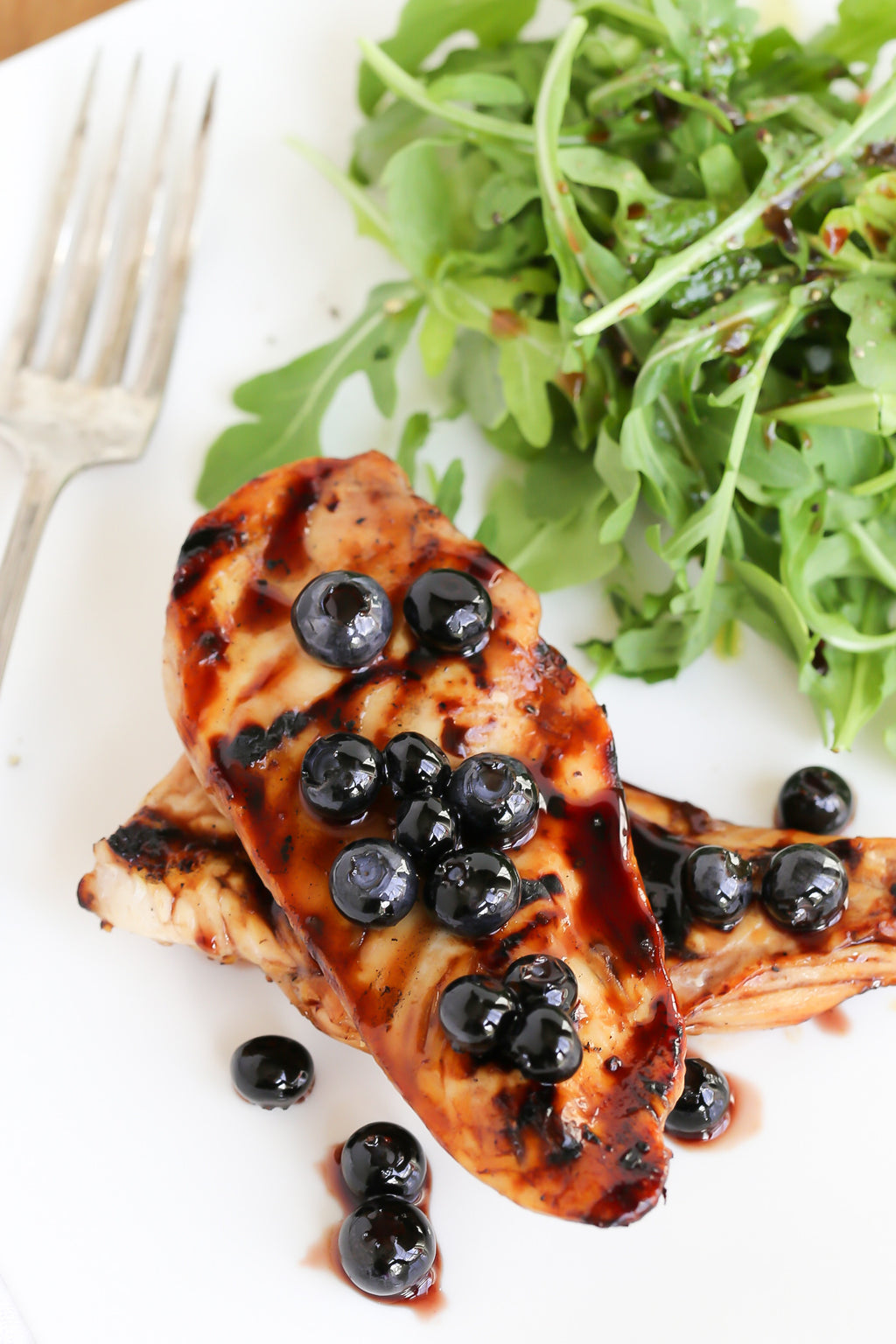Grilled Chicken with Blueberry Sauce | Wozz! Kitchen Creations