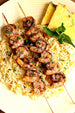 Jerk Shrimp Skewers with Pineapple Rice | Wozz! Kitchen Creations