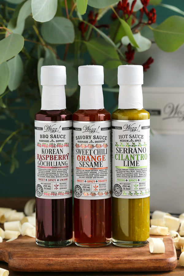 Sauces Gift Set - A Trio Of Sauces