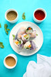 Shrimp Rice Paper Rolls with 3 Dipping Sauces