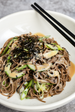 Soba Noodle Salad with Japanese Sesame Miso Dressing