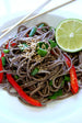 Ginger Soy Soba Noodle Salad | Wozz! Kitchen Creations | Recipes